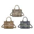 Leopard Print Designer Style Tote Bag