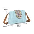 Boho Woven Crossbody Bag