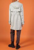 Sage Green Hooded Lightweight Waterproof Parka