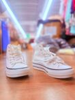 White Chuck Taylor High Top Trainers
