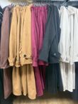 Elegant Suede Belted Trench Coat