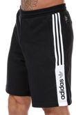 Black Adidas Originals Nutasca ZX Fleece Shorts