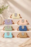 Boho Woven Crossbody Bag