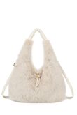Fluffy Large Hobo Bag