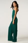 Emerald One Shoulder Long Sleeve Jumpsuit
