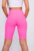 Job Lot Ribbed Slinky High Waisted Cycling Shorts