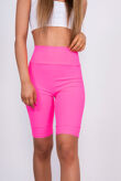 Job Lot Ribbed Slinky High Waisted Cycling Shorts