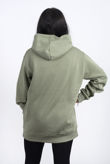 Khaki Oversized Pullover Hoodie
