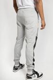Grey And Black Striped Jogger 