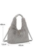 Fluffy Large Hobo Bag