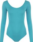 Turq Crew Long Sleeve Bodysuit