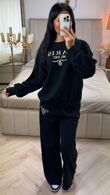 Oversized Paris Milano Sweatshirt With Trouser Co-Ord Set