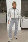 Chocolate R Label Striped Lounge Tracksuit Set