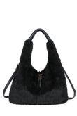 Fluffy Large Hobo Bag
