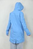 Blue Waterproof Hooded Raincoat Jacket