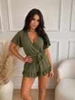 Wrap Belted Playsuit
