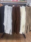 Braided Sleeve Detailed Buttoned Cardigans