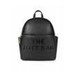  Front Pocket & Double Zip Pebbled Faux Leather Backpack Bag