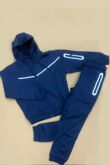 Kids Zip Up Through Hooded Tracksuit