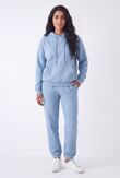 Sky Blue Oversized Hoody and Jogger Tracksuit