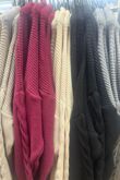 Longline Cable Knit Open Front Pocket Cardigan
