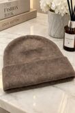 Knitted Ribbed Beanie