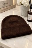 Knitted Ribbed Beanie