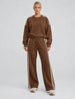 Sequin Side Stripe Lounge Set