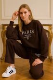 Oversized Paris Milano Sweatshirt With Trouser Co-Ord Set