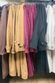 Elegant Suede Belted Trench Coat