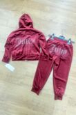 Kids Studded Juicy Print Velour Tracksuit