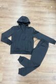 Navy Contrast Full-Zip Hooded Windbreaker Tracksuit