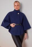 Belted Cape Coat
