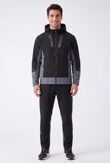 Color block Windbreaker Hooded Jacket & Jogger