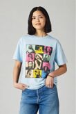 Blue Taylor Swift Print T-Shirt Fan Concert Eras