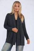 Zebra Long Sleeve Balloon Cardigan