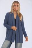 Zebra Long Sleeve Balloon Cardigan