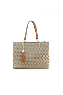 Designer Inspired Tassel Shoulder Bag