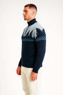 Navy Kuhmo Festive Christmas Jumper