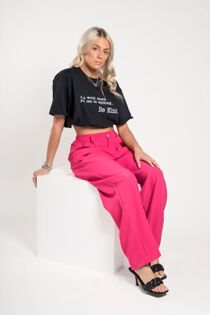 Black Be Kind Tee Top