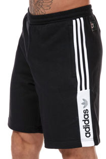 Black Adidas Originals Nutasca ZX Fleece Shorts