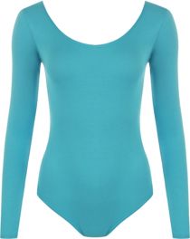 Turq Crew Long Sleeve Bodysuit