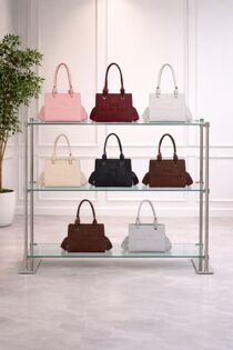 Designer Embossed Tote Shoulder Handbag