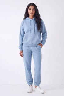 Sky Blue Oversized Hoody and Jogger Tracksuit