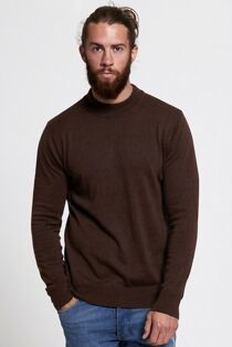 Charcoal Turtle Neck Fine Knit Jumper 