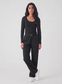 Black Wide Leg Trouser Long Sleeve Top Co-Ord Set 