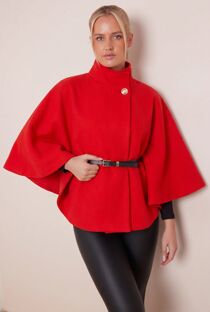 Belted Cape Coat