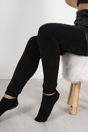 Silver Glittery Tights