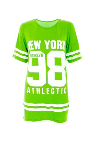 Apple Green New York 98 Oversize T-Shirt