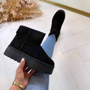 Black Platform Boots